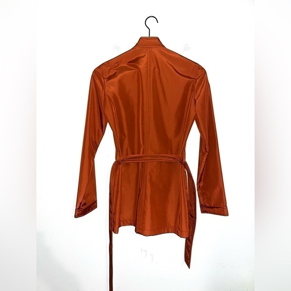ULLA JOHNSON Rare Rust Utility Jacket with Belt Size Small - Picture 10 of 15